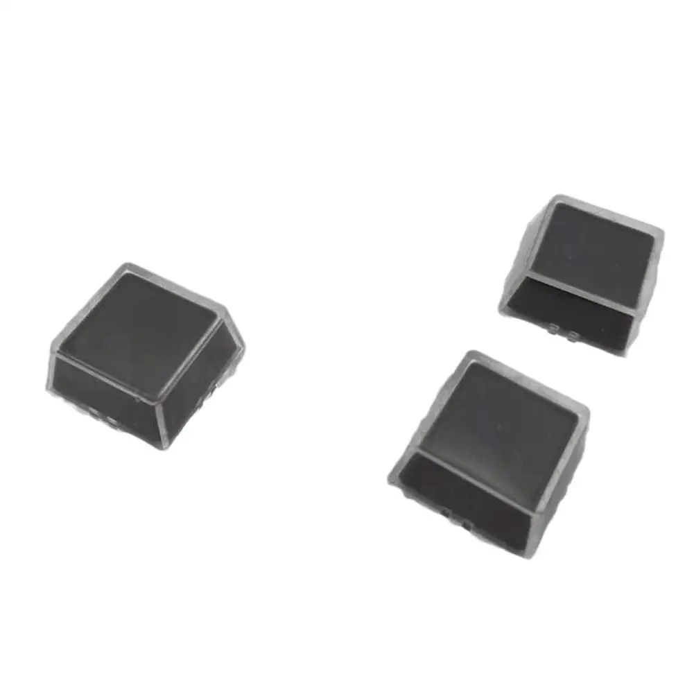 1/10pcs copritasti trasparenti copritasti a doppio strato rimovibile nero Ultra sottile tastiera meccanica Keycap protezione Shell