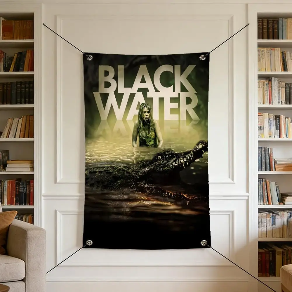 Game B-Black W-Water E-Escape Flags Warm Home Flag 4 Grommets Wrinkle Free Indoor Outdoor