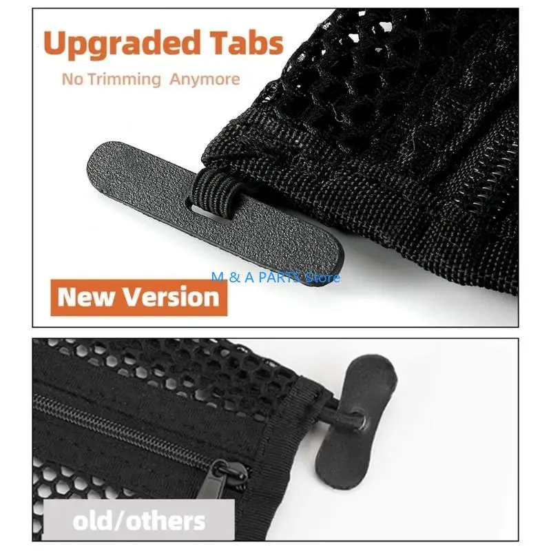 U1JF 715003129 Organizing Net Waterproof Dashboard Storage Cargo Net