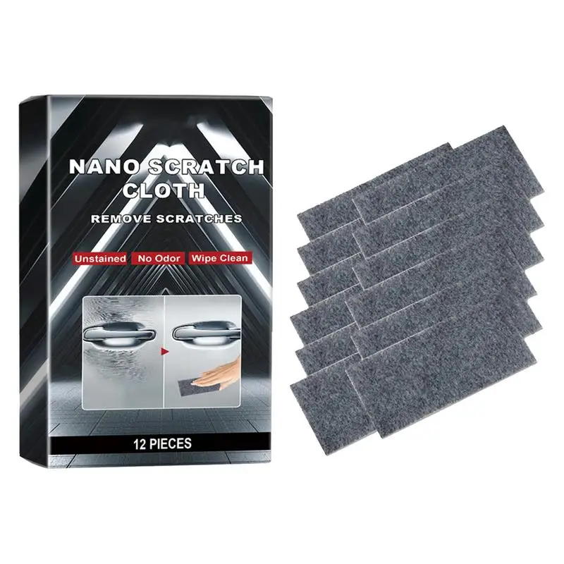 

Car Paint Scratch Repair Effective Car Scratch Eraser Nano Sparkle Cleaning Cloth Gentle Car Paint Scratch Remover Vehicle