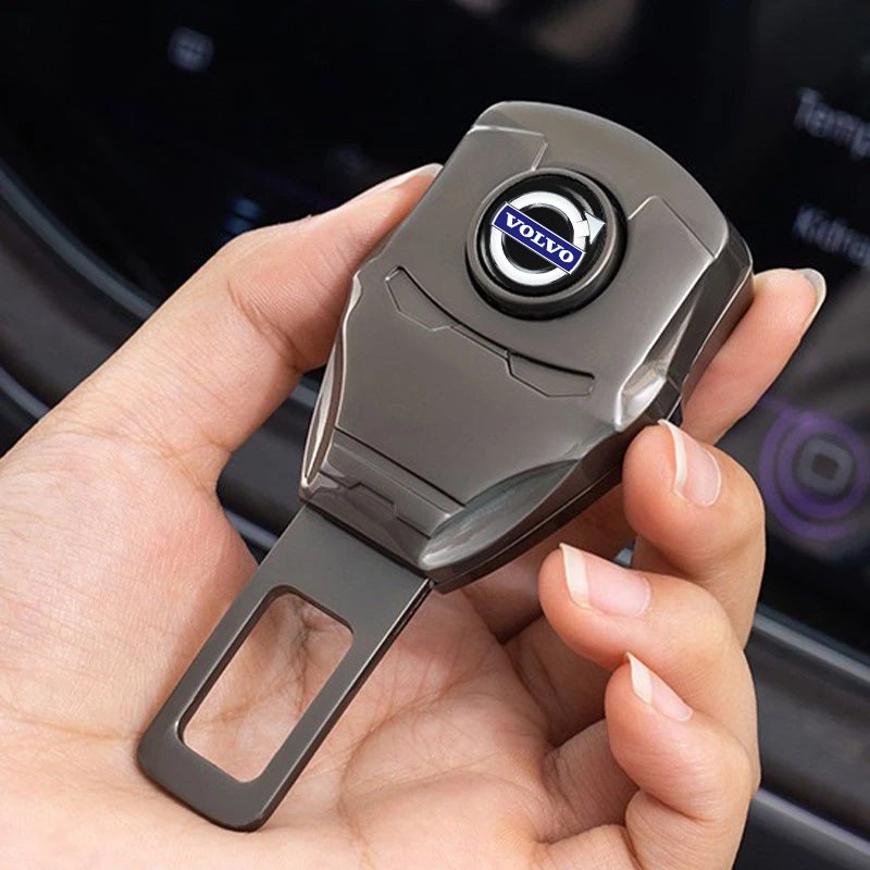 Enchufe de extensión para cinturón de seguridad de coche, hebilla de Clip de bloqueo de asiento de seguridad para Volvo xc60 s60 v40 v50 v60 s80 s40 c30 awd c70 s40 s60 s80 s90 t6