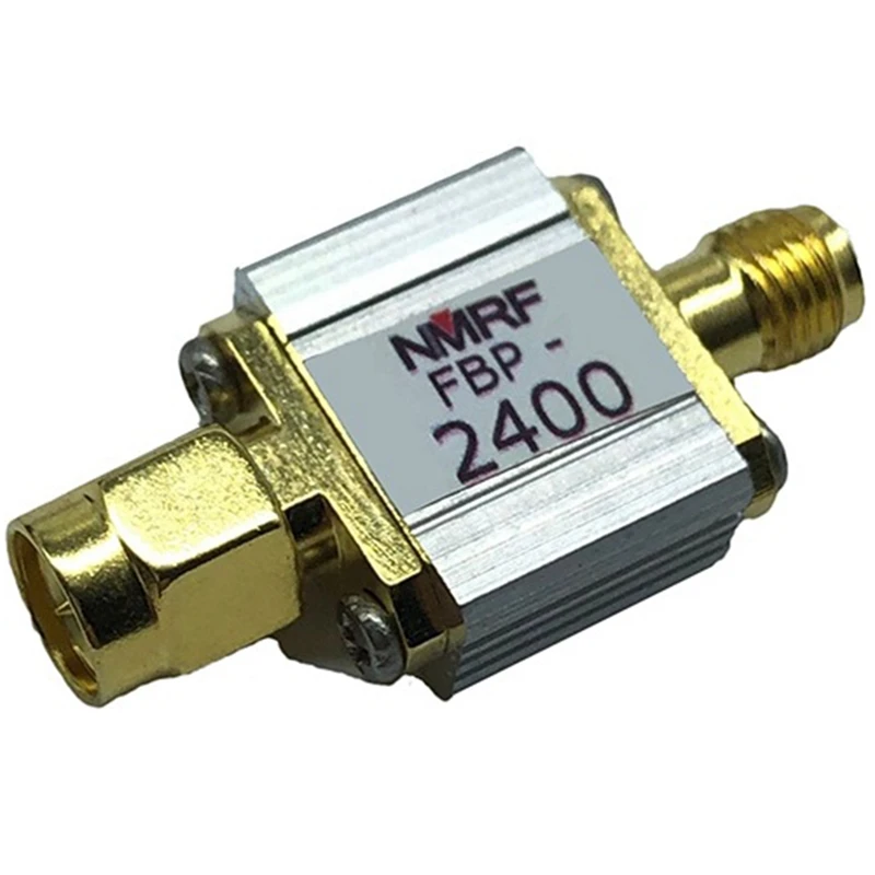 NMRF 2400Mhz banda filtro passa banda larghezza di banda 150Mhz interfaccia SMA ridurre il rumore filtro passa banda per 2.4Ghz Zigbee Anti