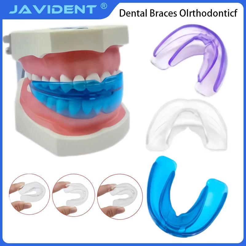 Orthodontic Braces Appliance Transparent Dental Silicone Alignment Trainer Retainer Bruxism Mouth Duard Teeth Straightener Tool