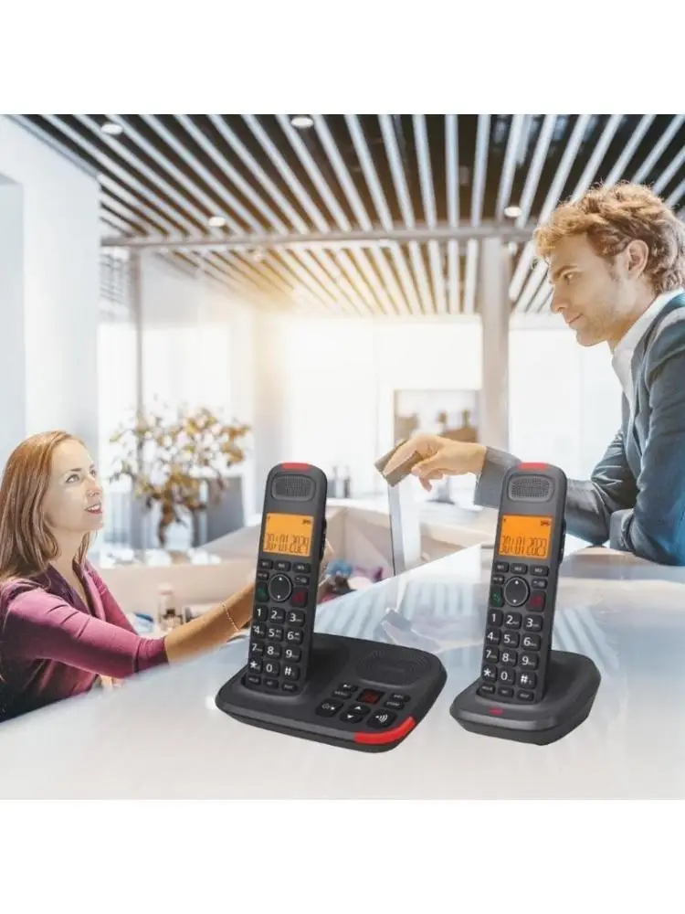 

652F Cordless Phone Set Offering Advanced Processing And Friendly Low Radiation Desig