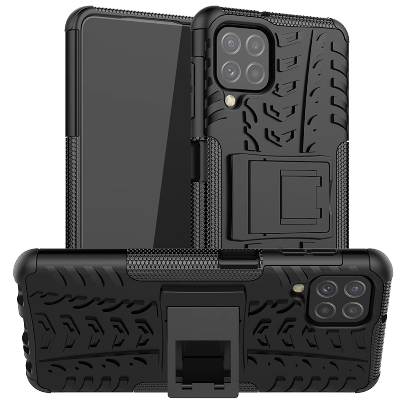 For Samsung Galaxy A22 4G Case Cover A72 A32 A22 A12 M30S A02S M02 A31 A51 M21 A01 A71 Anti-knock Heavy Duty Armor Phone Case