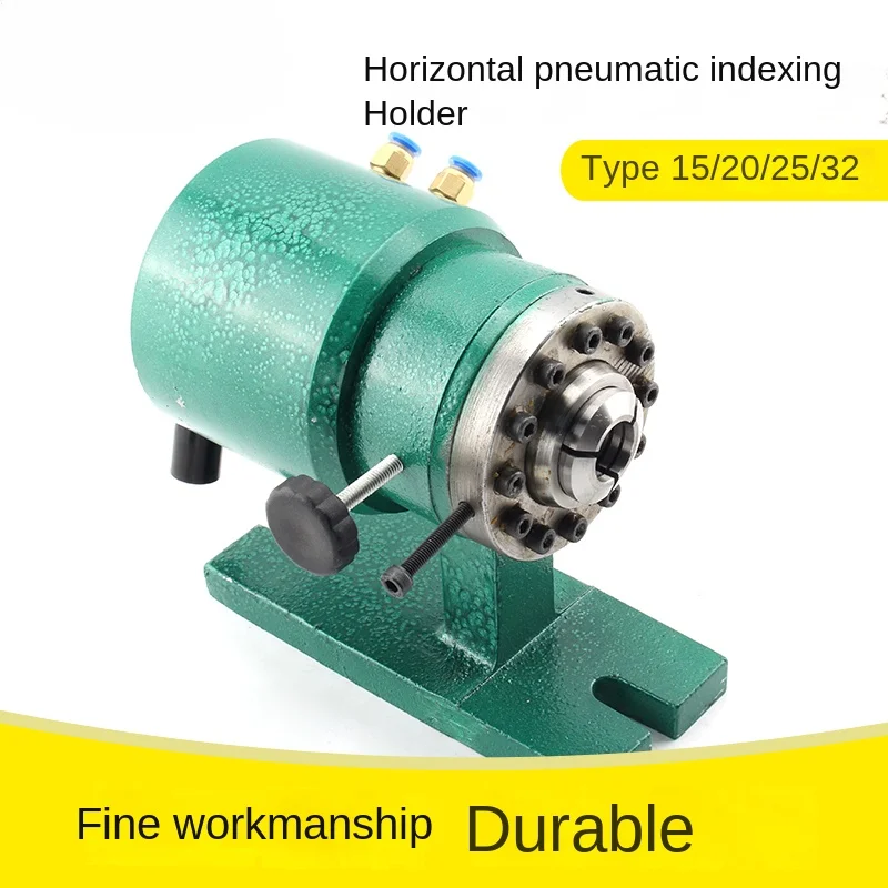 Horizontal pneumatic clamp with indexing clamp 15/20/25 model chuck seat 90 degree fixture drilling machine milling machine