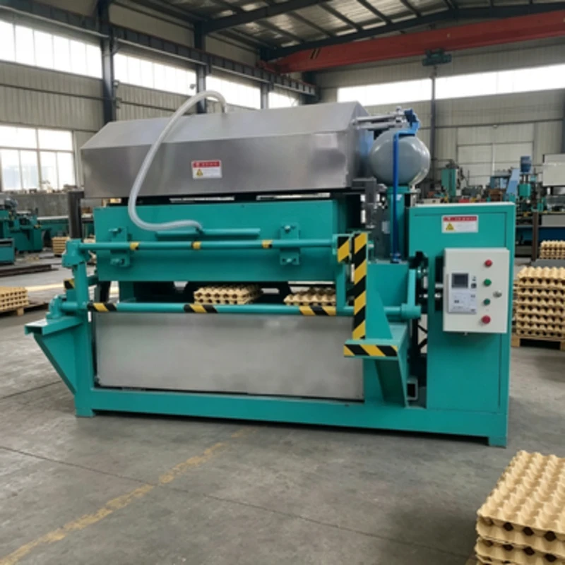 Full Set Automatic Egg Tray Equipment High Capacity Manufacturing Production Line