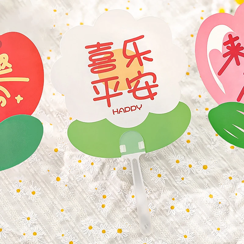 

Ручные охлаждающие вентиляторы с буквами Ручной маленький вентилятор Многоцелевые украшения Охлаждающие вентиляторы Летний вентилятор