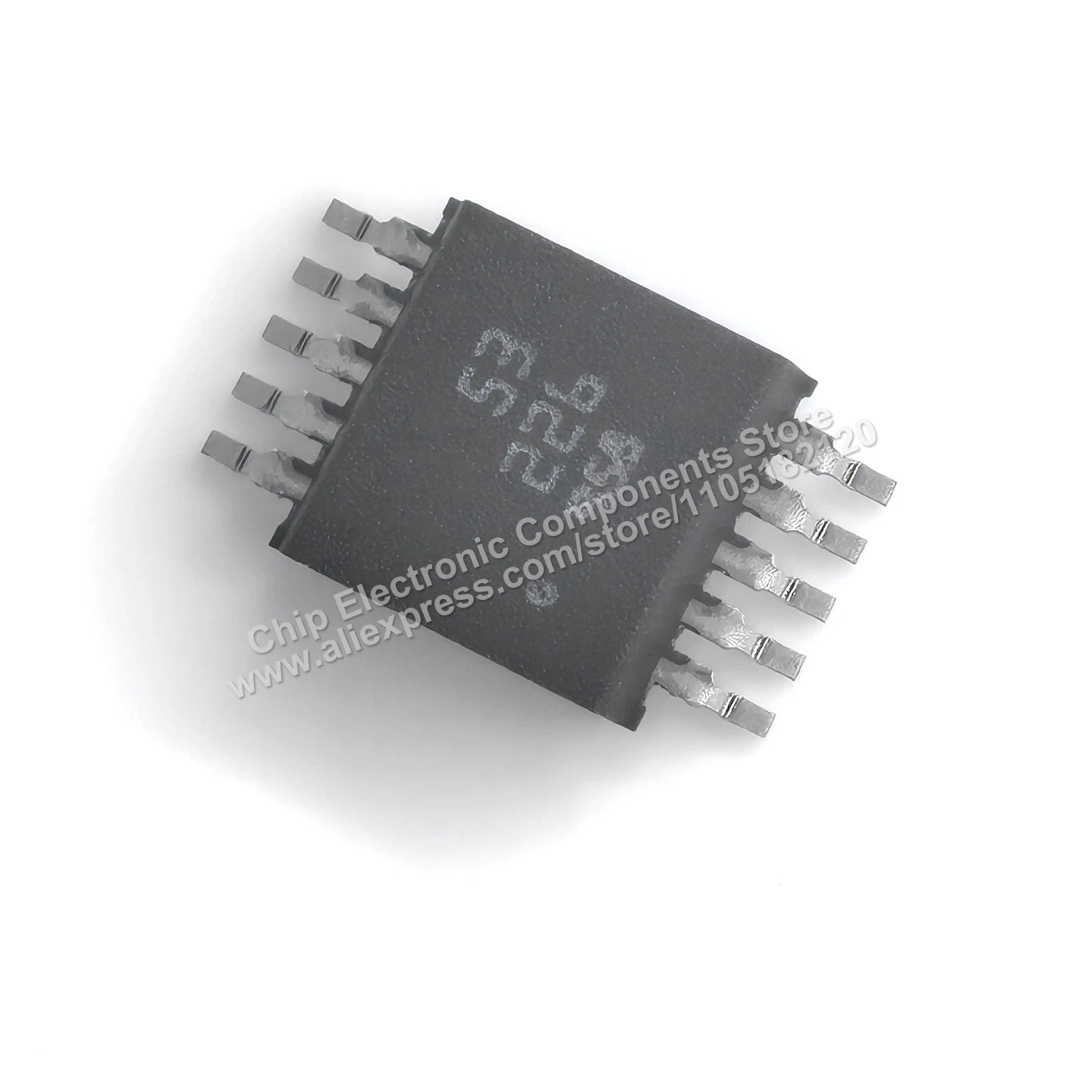 （5PCS）Original IC INA226AIDGSR, 226 marking, Bidirectional Current/Power Monitor with I2C-Compatible Interface, MSOP-10 packag