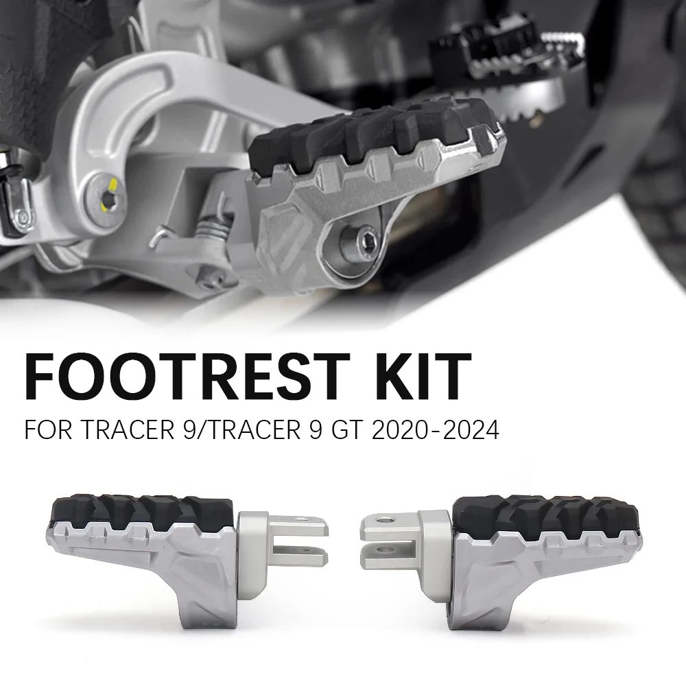 

Motorcycle Foot Pegs Rest For Yamaha Tracer9 Tracer 9 GT 9GT 2020-2024 2023 2022 2021 Pedal Set Footpeg Footrest Kit Accessorie