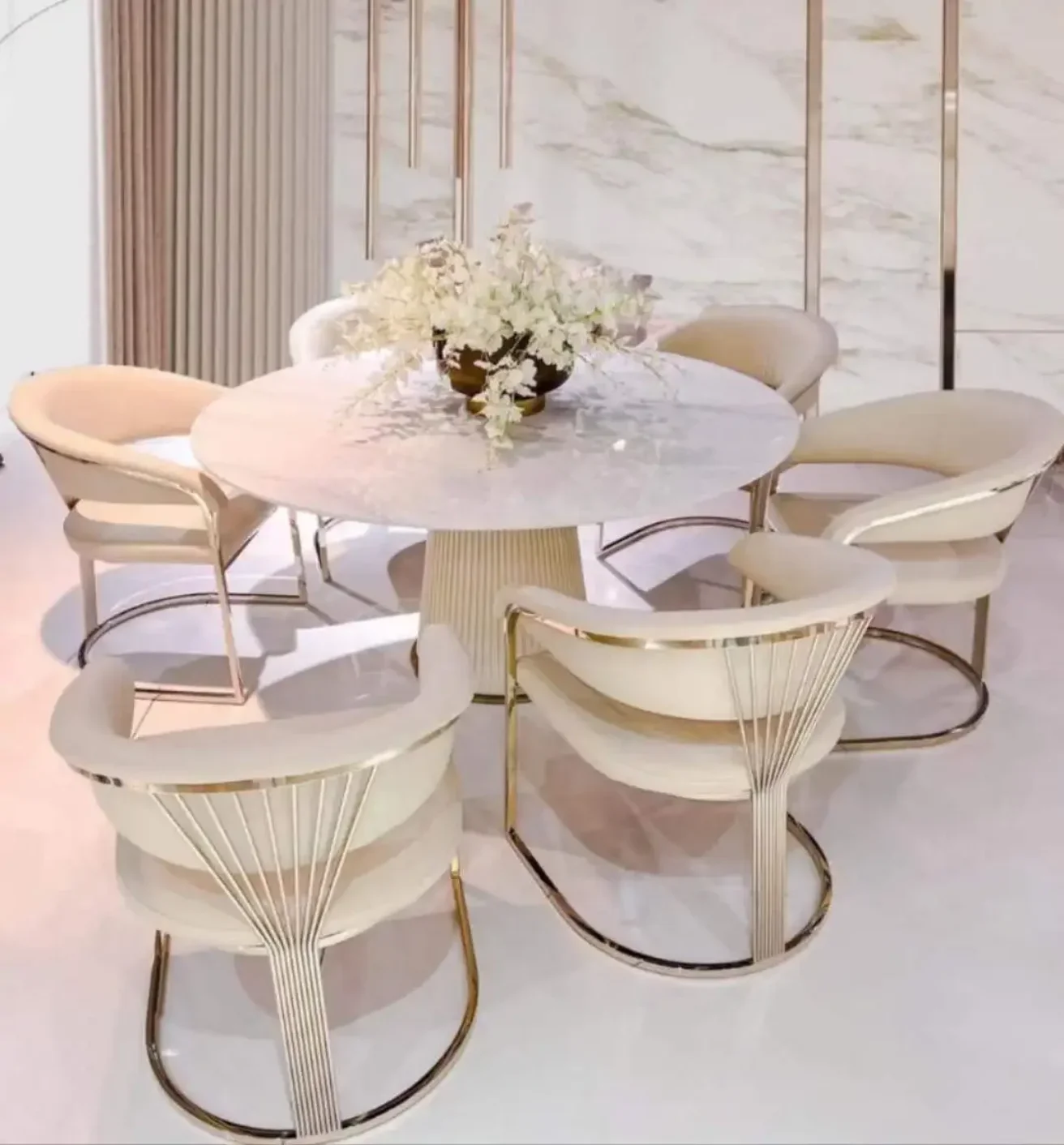 Most popular Stylish Stainless Steel Dining Chair Home Office Hotel Modern Design Wedding Party Casual Kitchen Chair