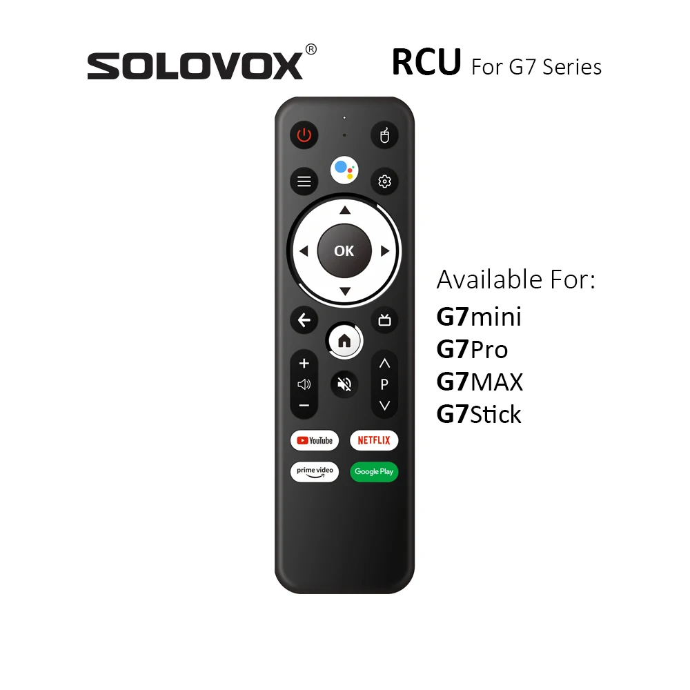 SOLOVOX G7 Series Original Remote Control Applicable to G7mini G7Pro G7MAX G7Stick G7S RCU