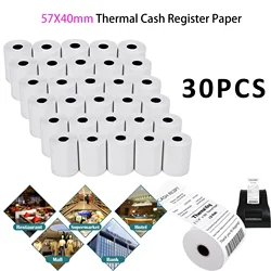 Cash Register Thermal printer paper Thermal Paper Rolls BPA FREE Receipt paper rolls Point of Sale Credit Card Paper Supermarket