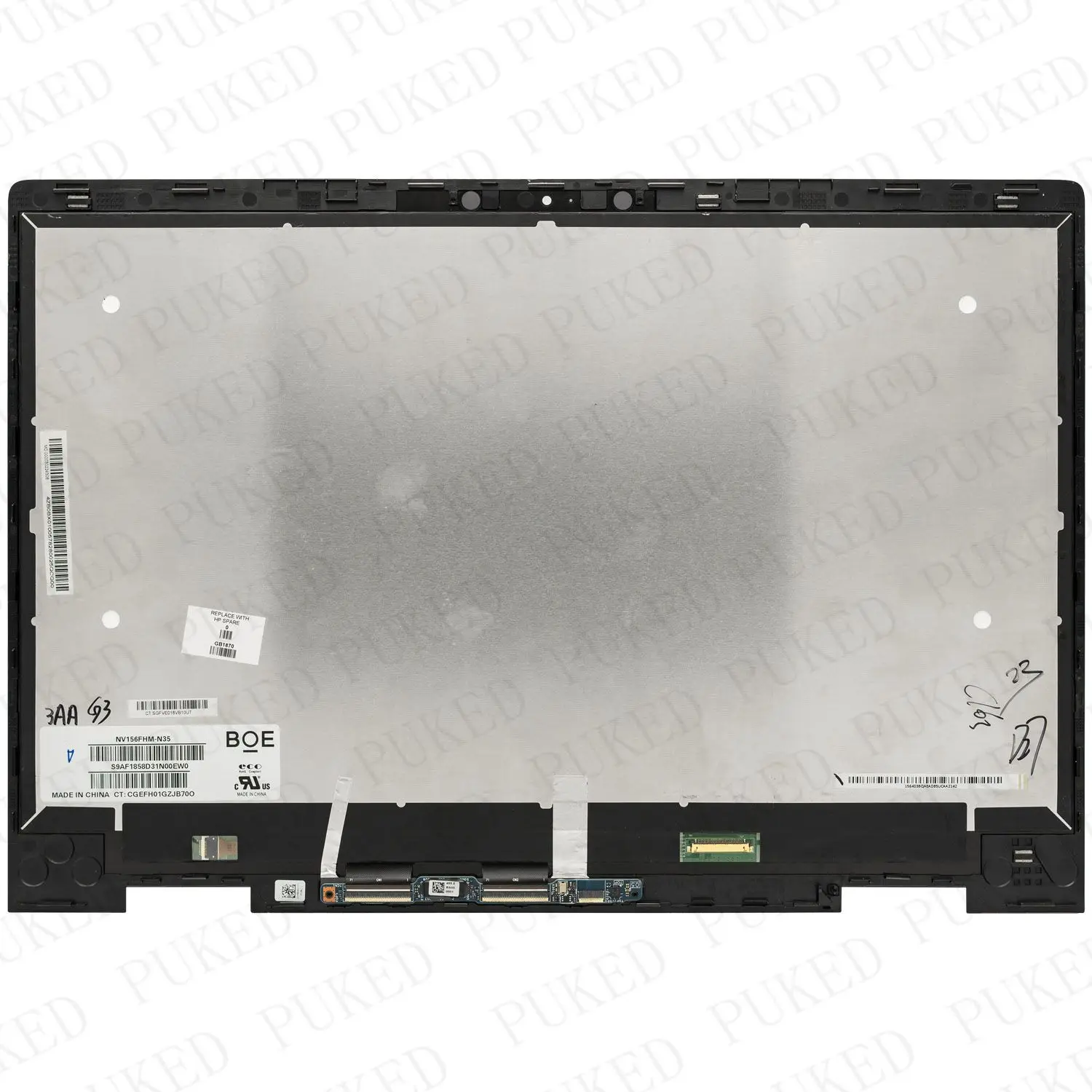 15.6 Inch 1920×1080 LP156WF9-SPL1 LCD Dispaly Panel Touch Screen Digitizer Assembly for HP Envy X360 15-BP 15M-BP 15M-bp011dx