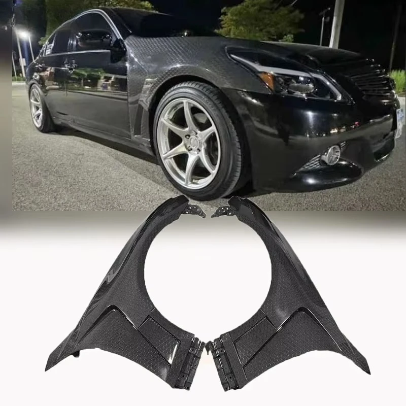 

Perfect Fitment Carbon Fiber Honeycomb Front Fenders for G37 Sedan 4 Door 2 Door Fender for G37 Coupe Car Fenders