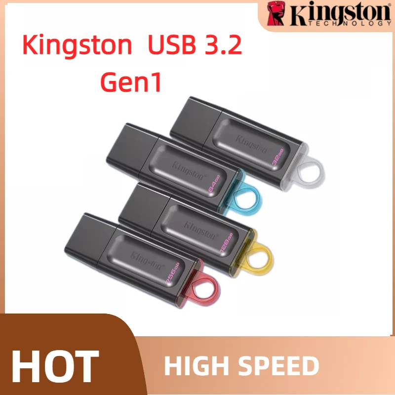 キングストンusbフラッシュドライブ-ペンドライブ-256gb-128gb-64gb-dtx-ポケットusb-32-gen1-ミニキーusbフラッシュドライブ-メモリースティック-パソコン用