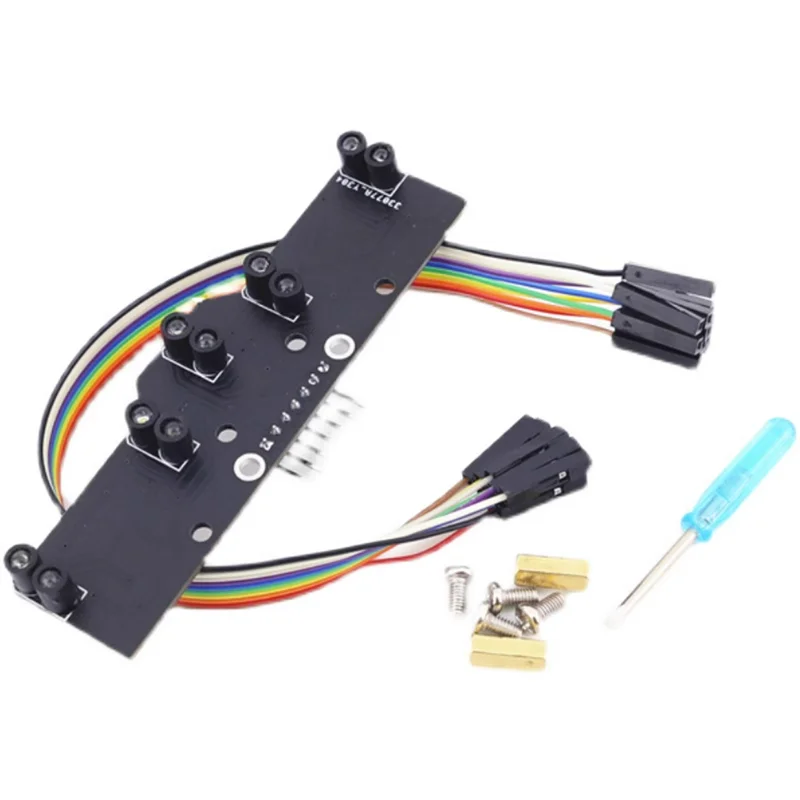 

5-way Digital Grayscale Line Inspection Module Photoelectric Line-finding Photosensitive Smart Car Racing Tracking Sensor