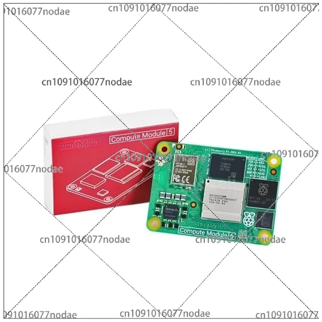 Для Raspberry Pi CM5 RAM 4 ГБ WIFI EMMC CM5104032 Broadcom BCM2712 двойной выход 4K + HDR 800 МГц видеоCore четырехъядерный Coxtex-76