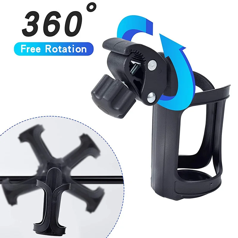 Stroller Cup Holder Baby Milk Water Bottle Support Rack Universal Trolley Bicycle Baby Carriage Quick Release For Babyzenes Yoyo