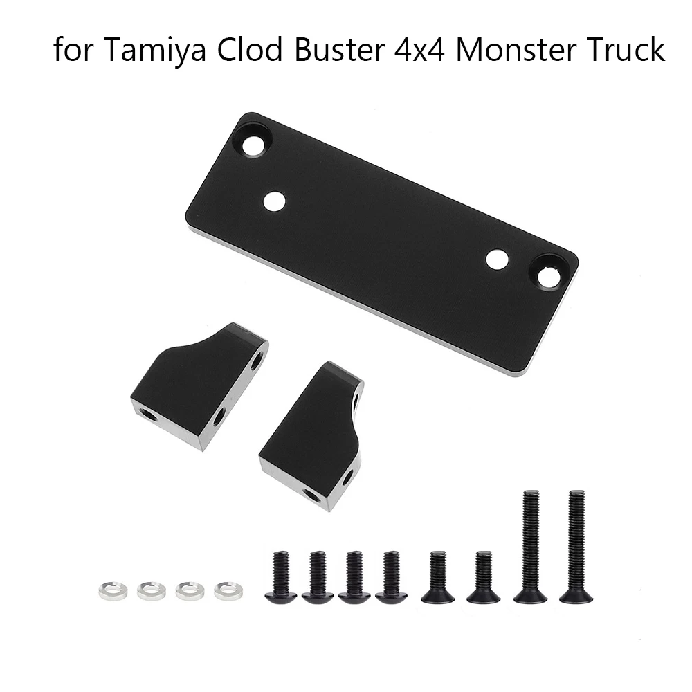High Hardness Servo Mounting Bracket LY230, Durable Servo Holder Upgrade Accessories for Tamiya Clod Buster 4x4 1/10 RC Truck