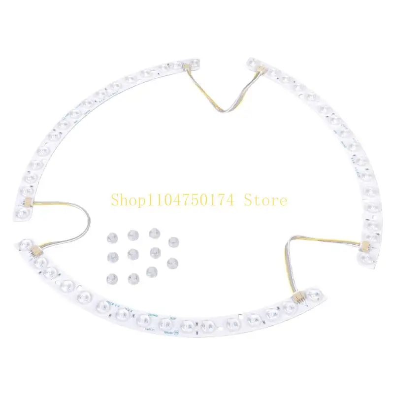 3 Color LED Ceiling Fan Light with Quiet Motor and Lens Technology Replacement Lights Part for Bedroom Home Lighting Top Sale