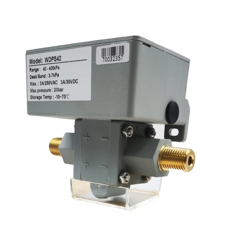

Adjustable Fluid Differential Pressure Switch Pressure Alarm Hot sales