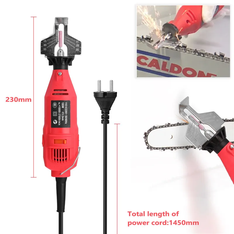 Professional Electric Chainsaw Sharpening Set For Most of Chainsaw Chains Mill Die Grinder Fast Grinding Tool Set