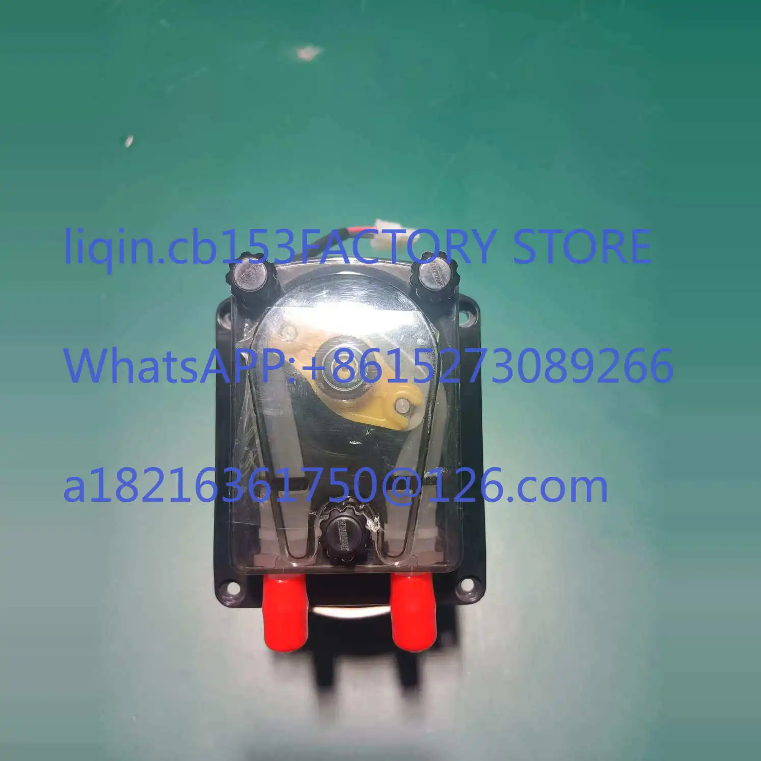 Juice/ice cream machine 24V high-flow self-priming peristaltic pump extracts viscous liquid