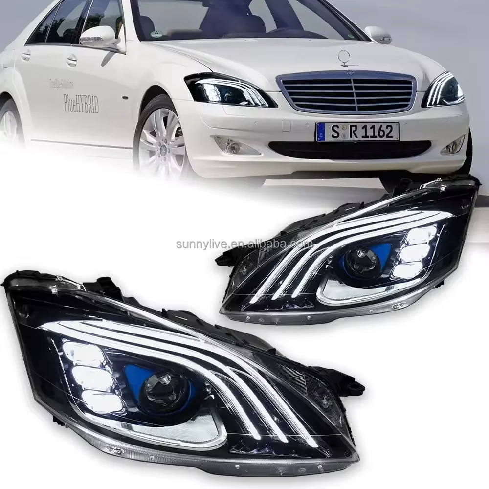 

2006-2013Year LED HeadlightF For Mercedes S CLASS W221 S350 S500 S600