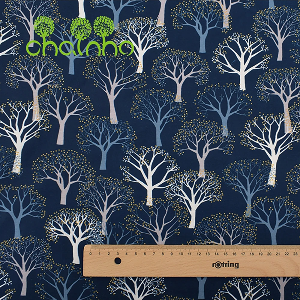 Chainho,Printed Cotton Linen F - Sewing Geotextile Fabric recension och pris