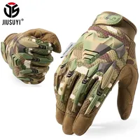 Tactical Gloves Airsoft Men Combat Working Shooting Hunting Full Finger Glove Paintball Driving Rubber Protective Gear