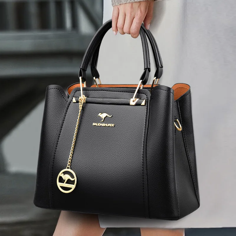 

Women PU Leather Handbags Ladies Large Tote Bag Female Square Shoulder Bags Bolsas Femininas Sac New Fashion Crossbody Bags