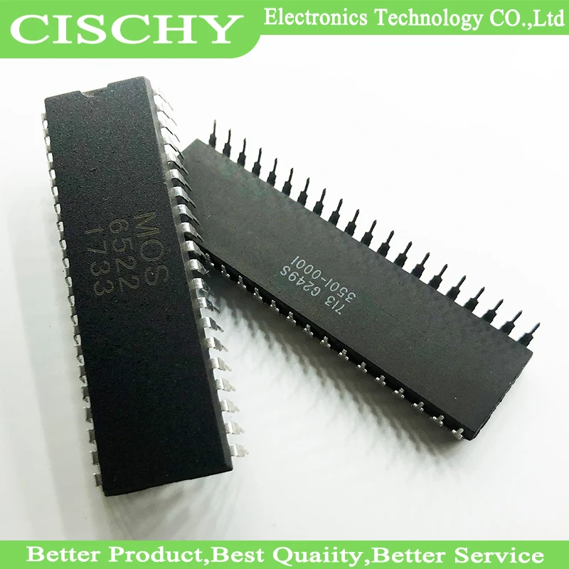 1pcs/lot MOS-6522 MOS6522 6522 DIP-40 In Stock