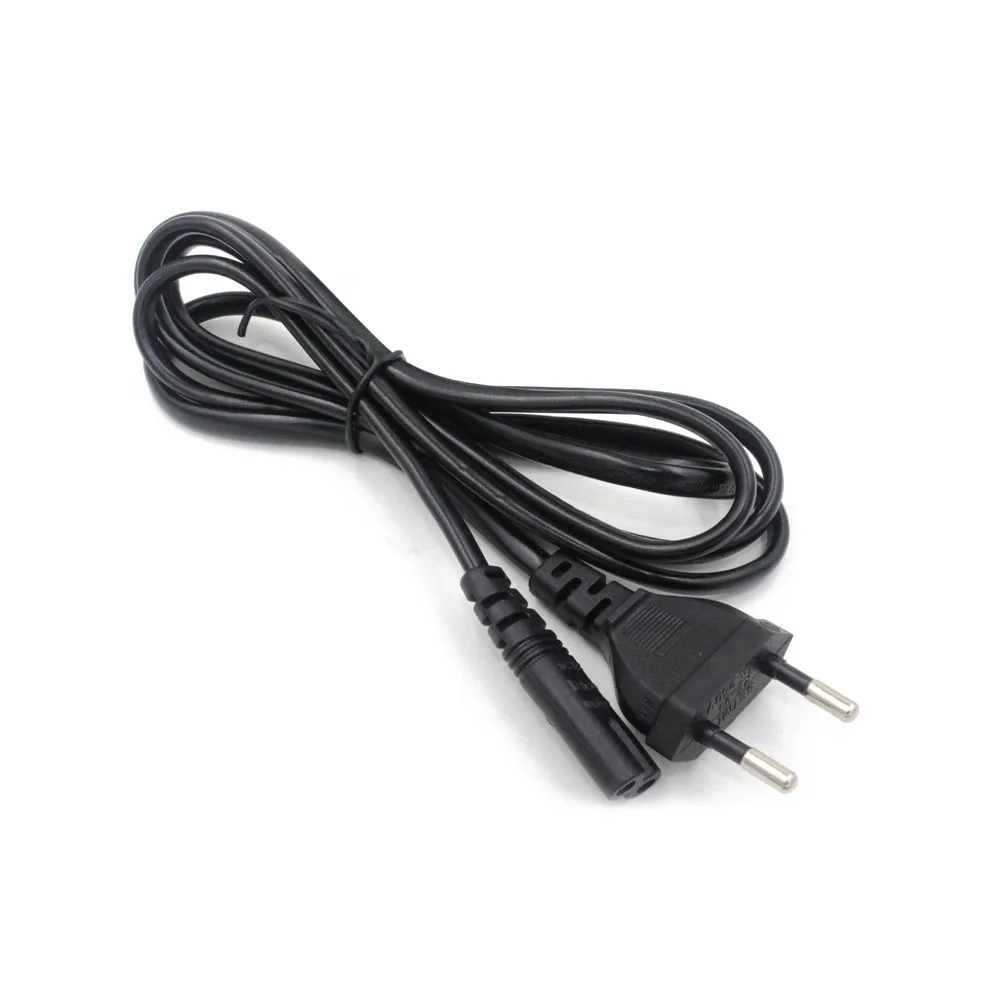 2-poliger Stecker eu zu c7 Verlängerung kabel Netz kabel iec Wechselstrom kabel Ladekabel für Laptop LED-Licht Taschenlampe