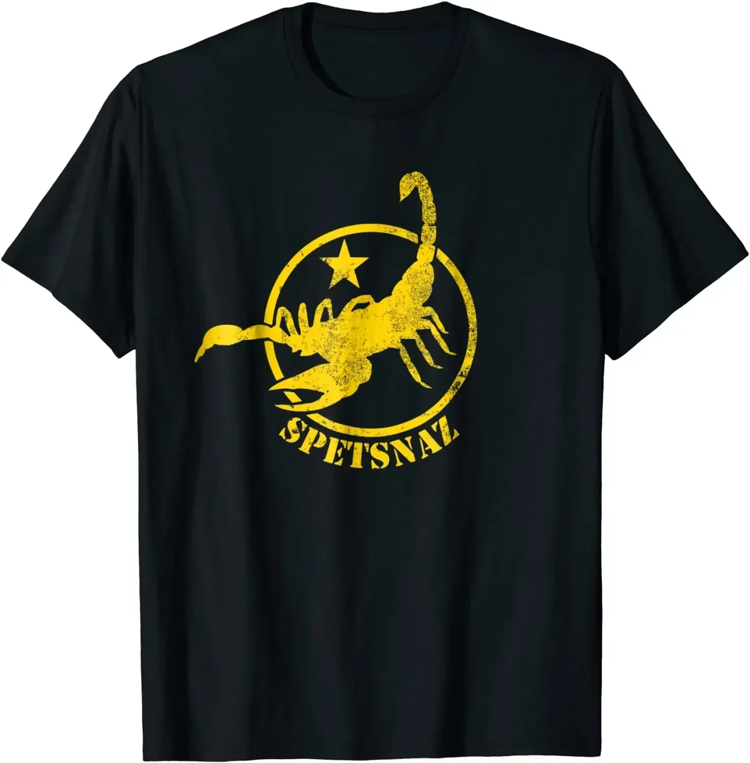 

Scorpion Military Special Forces Graphic Tee Men's Breathable Cotton T-Shirt