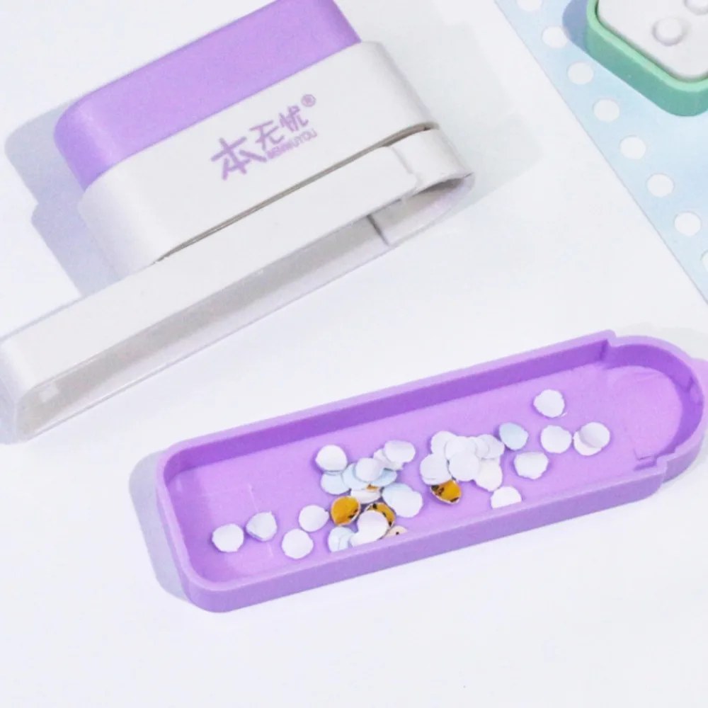 6 мм 5-отверстий дырокол для бумаги портативный мини ручной дырокол безопасный стационарный стандартный дырокол офисный