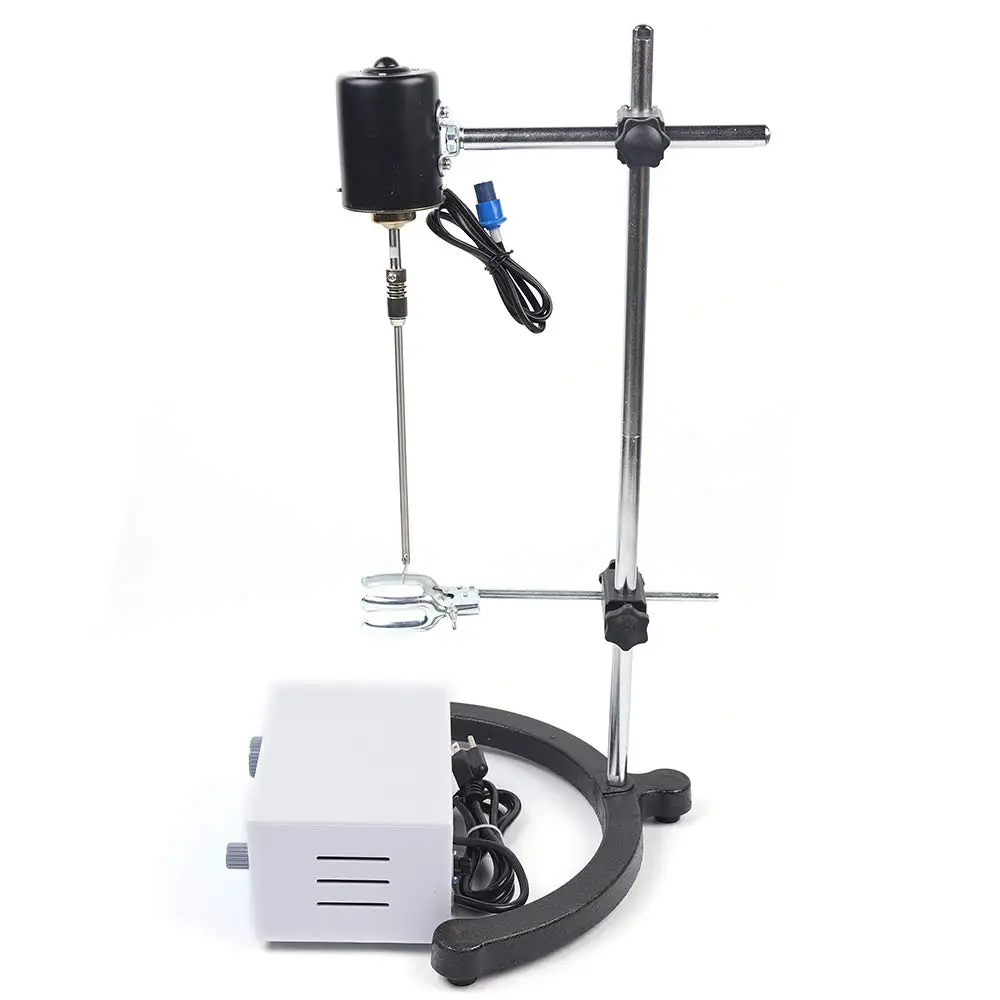 Labor rührer elektrischer Rührer Überkopf rührer Mix Rührstab Trommel mischer 200w