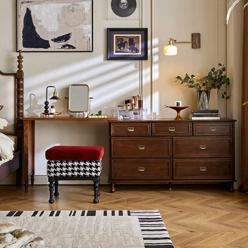 

Makeup Table Retractable Bedroom Integrated Small Apartment Corner Dresser