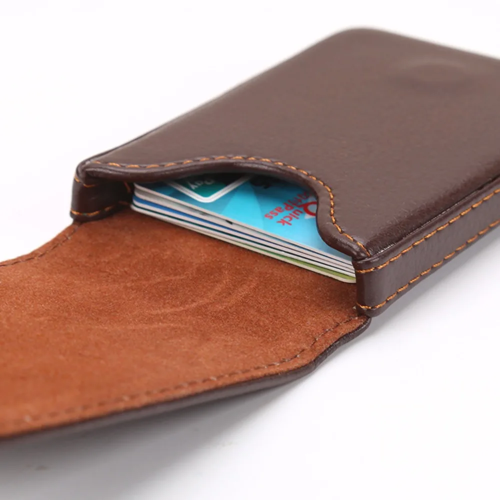 

DIY Blank Name Card Holder PU Leather Elegant Design Thermal Dye Sublimation Card Case Lightweight Card Organizer