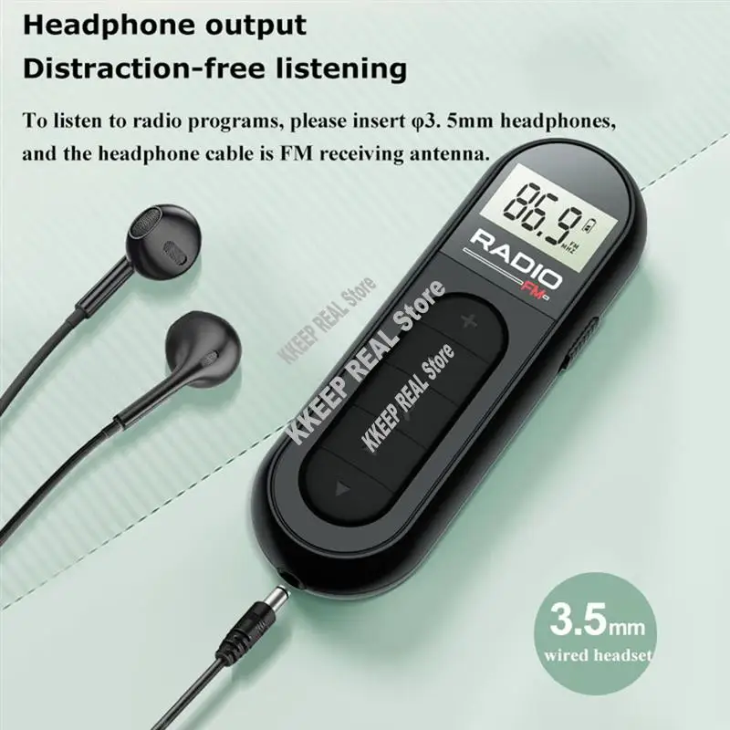 Mini Pocket Fm Radi… - image