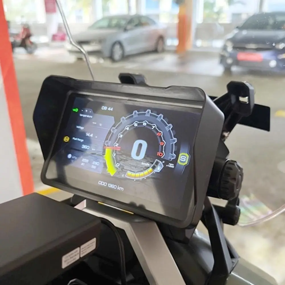 

Для ZONTES 368G 2024-2025 солнцезащитный козырек для приборной панели мотоцикла, антибликовый, устойчивый к ультрафиолетовому излучению, крышка экрана прибора