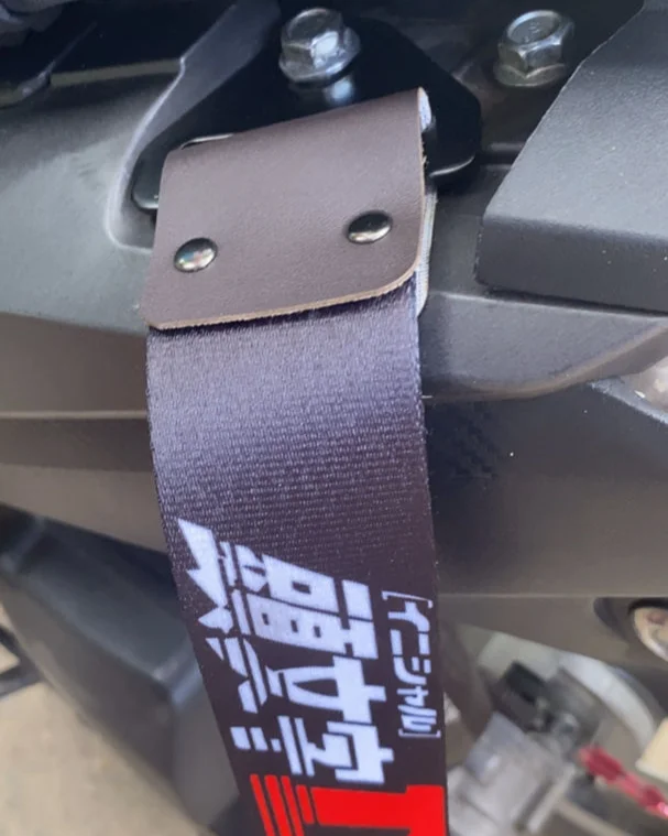 JDM Kultur Auto Farbe Anhänger Abschleppgurt Gürtel Abschleppseil Band Auto Zubehör Anhänger Seile Stoßstange Abschleppgurt FÜR FAKETAXI – Detail 20