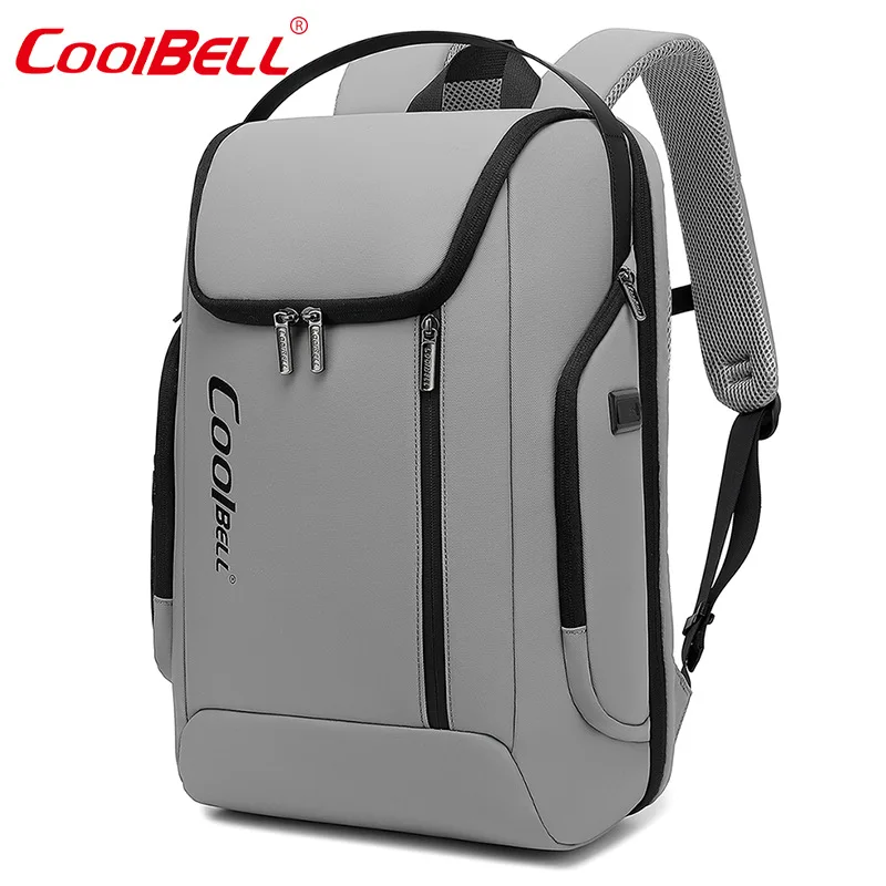 

Coolbell New Large Capacity 17.3 Inch Laptop Backpack for Man Waterproof Business Travel Bags USB Charging Backpacking