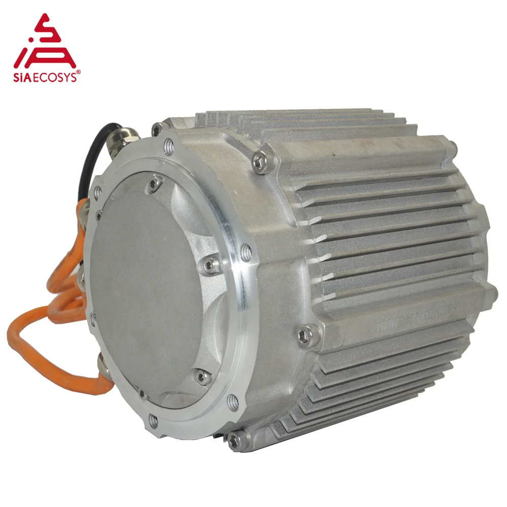 US Warehouse SiA138 60H 2500W Mid Drive Motor Peak 6000W 60N.m Torque with 428 14T Sprocket for Electric Scooter DIY Upgrade