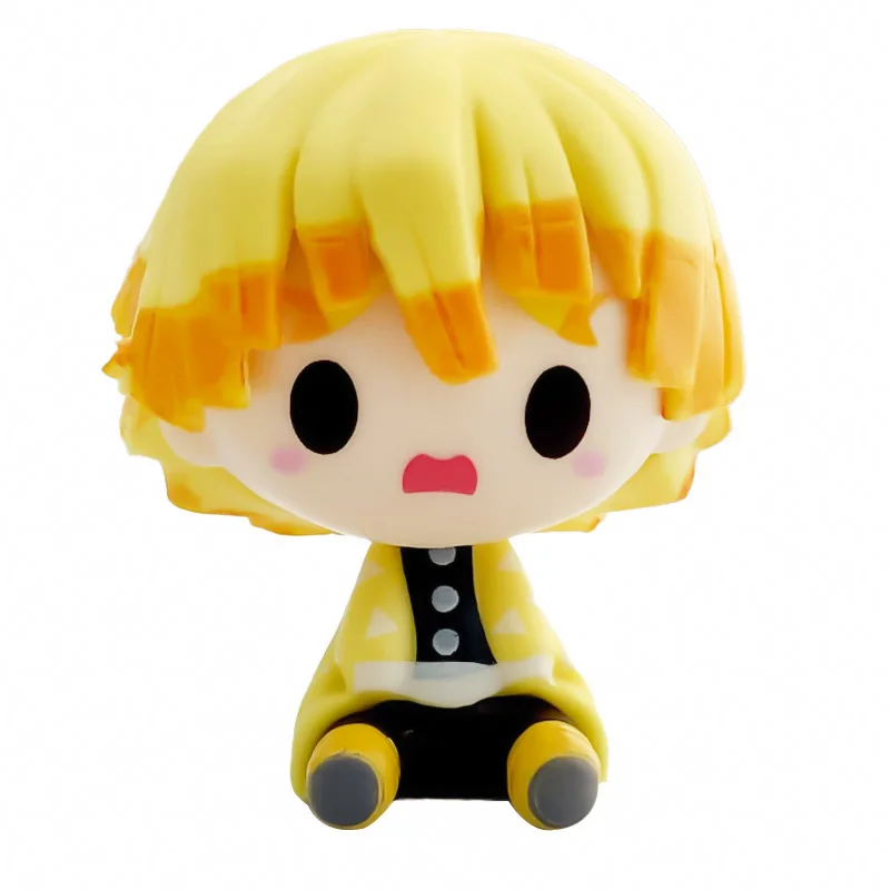4cm Figuren Demon Slayer Obanai Miritsu Genya Tengen Tomioka Giyuu Shinobu Kanawo Gyoumei Muichirou Ornamente Mini-Modell Spielzeug-Set – Detail 24
