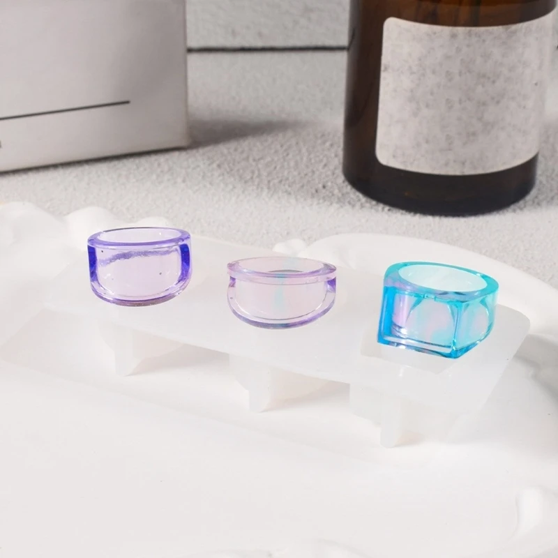 Nhẫn Trang Sức Làm Khuôn Silicon Khuôn Silicon Sáng Tạo Cho Bộ Nhẫn Nhựa Dính Đồ Thủ Công Và Thiết Kế Trang Sức