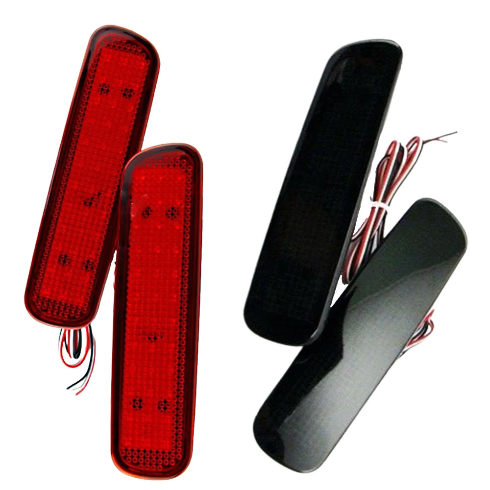 

2 шт. дымчатый отражатель бампера светодиодный задний стоп-сигнал для Lexus LX470 1998-2007 Toyota Land Cruiser автомобильные аксессуары