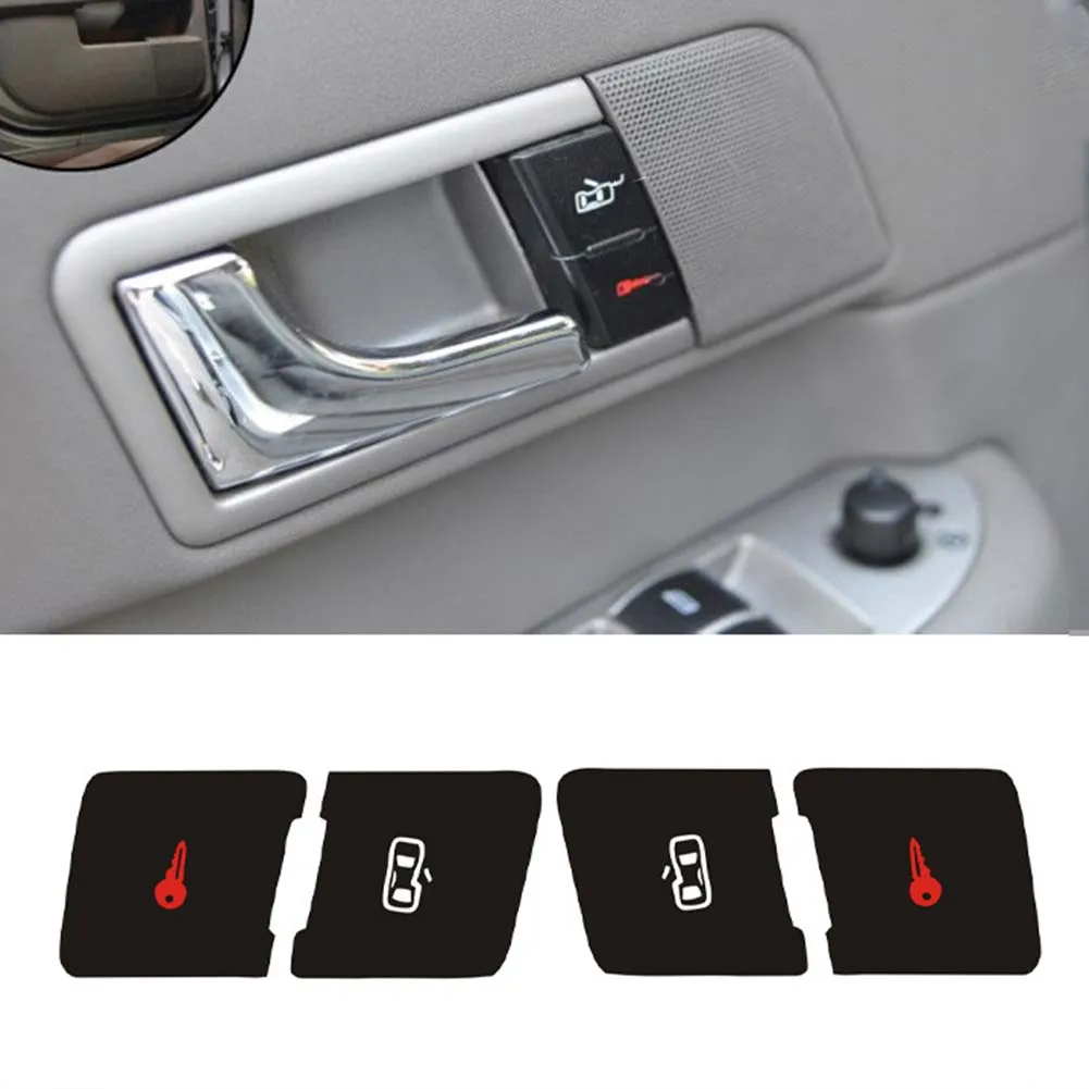 Brand New Long Lasting Push Button Decal Sticker Spare Replacement Exquisite Lightweight Parts Repair Accessories