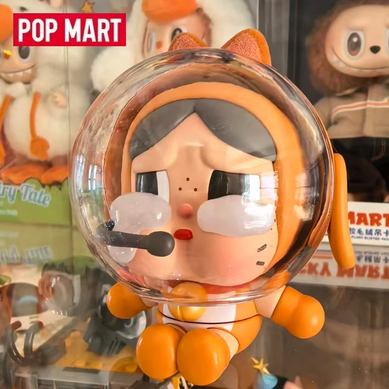 

POP MART Crybaby SPACE CAT ORANGE Blind Box Guess Bag Desktop Decoration Cute Model Gift Girl Blind Bag Toys