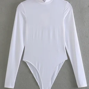 Kaopu Z-Women's High Goal Machan, long-sleeved top, casual tights, female bodysuit, fashion 8 Main Sales Body Long Sleeve - №8